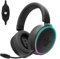 HOF Maestro Matte Black Wired Gaming Headsets - 7.1 Virtual Surround Sound - Detachable Fabric & Memory Foam Earmuffs - Detachable Uni-Directional Mic - PC, PS4, PS5, Switch - 3.5 mm Audio Jack