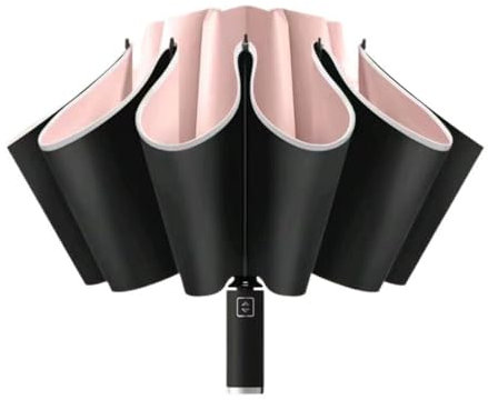 VELOMY Regenschirm für BMW 2 Series 7seats Convertible F23 2015-2023. Kompakter Regenschirm, Winddicht, stark, automatisch, Winddicht, UV-blockierend, Pink