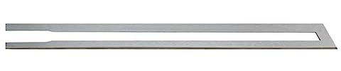 Generic Lames de Coupe Chaud de Rechange de Coupe-chaleur Robuste Facile à Utiliser Accessoire de Couteau de Chauffage électrique Pliable Ni, 25cmx1.5cm