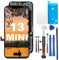 DIGI4U für iPhone 13 Mini Display, 5,4'' 𝟑𝑫 𝑻𝒐𝒖𝒄𝒉 𝑯𝑫 𝑷𝑳𝑼𝑺 LCD für 13 Mini Bildschirm Ersatz Digitizer Reparaturkits, mit Rahmenaufkleber Displayschutzfolie Magnetischem Schraubendrehers