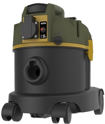 Proxxon Automatik-Werkstattsauger WSA (230V, 50/60 Hz, Leistung 700 Watt, für Elekrtowerkzeuge bis 1.800Watt, Gewicht 4,3 kg, 11 Liter Behältervolumen, Industriesauger) 27500
