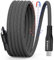 Magtame Magnetic USB C Cable - 1M Retractable Coiled Cord, 60W(3A) Fast Charging, Nylon Braided, Compatible With iPhone 15, Samsung, Pad, USB C Devices - Black