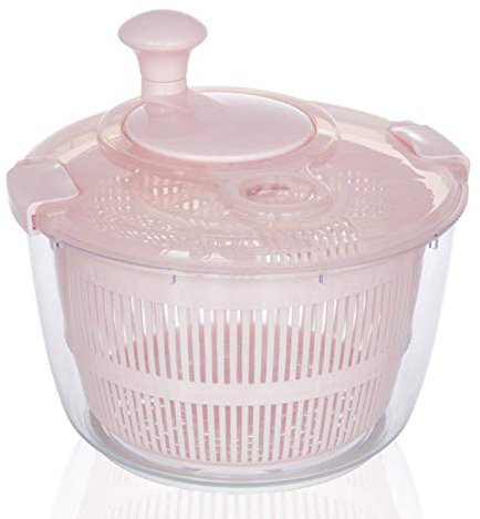 HKitchen Essoreuse à salade pour fruits et légumes Rose