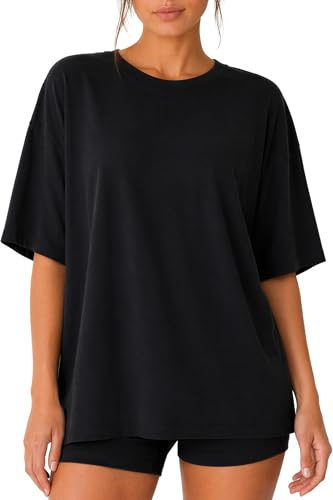 Reichstadt Damen Oversized T-Shirt 24RSW058 Black XXL