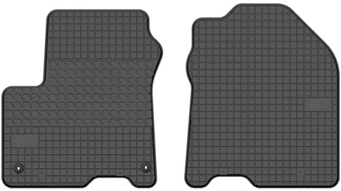 Gummimatten Vorne Gummi Fußmatten Satz für Hyundai Kona Electric/Elektro/EV (2018-2023) - 2-teilig - Passgenau