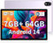 DOOGEE U9 2025 Newest Android 14 10 Tablet 7GB RAM+64GB ROM 1TB TF, Bluetooth 5.0 WIFI 6 Tablet, 10W Fast Charging Android Tablets, OTG, Type C, 3.5mm Heakphone Jack, Purple - 2025