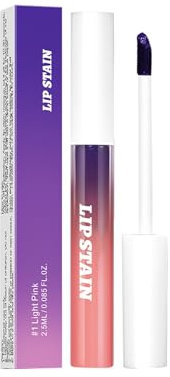 Lip Peel Off Lip Tint Stain Pigmented Lip Peel Off Stain Long-Lasting Peel Off Nude Lip Gloss Matte Waterproof Lip Tint Stain Non-stick Cup Peel Off Lipstick Lip Makeup Gifts for Women Light Pink