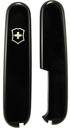 Victorinox Black Scales for 84mm Swiss Army Knife handles