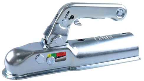 Universal Anhängerkupplung 800kg 60mm Kugelkupplung rund | Zugkugelkupplung für PKW, Anhänger, Bootstrailer und Freizeitanhänger