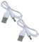 ULTECHNOVO 2Piezas Cable de Carga USB Adaptador de Corriente Dc Compatible con Lámparas y Dispositivos Electrónicos