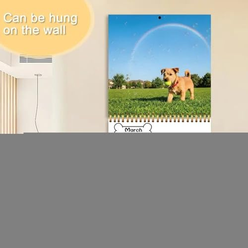 Hundekalender 2026-2027 Welpen Wandkalender