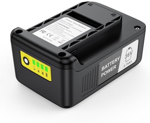 LabTEC Batterie 36 V pour Kärcher CH3630, Batterie Lithium-ION Compatible avec Tous Les appareils Kärcher 36 V 2.75Ah, avec indicateur LED du Niveau de Charge