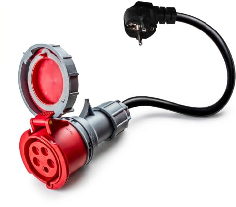 Voldt Adapter 16 A 5-polig auf Schuko
