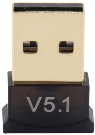 Riven USB Bluetooth 5,1 Adapter für PC Wireless Bluetooth Dongle Plug and Play Kompatibel mit Windows 11 10 8 7 Desktop Laptop