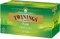 Twinings Pure Green Tea - Tè verde Originario della Cina, Non Aromatizzato, dal Gusto Leggero e Rinfrescante (25 Bustine)
