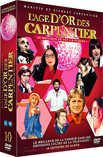 Coffret l'age d'or des caprentier, le meilleur de la variété dans les émissions cultes de la télévision - 10 artistes [FR Import]