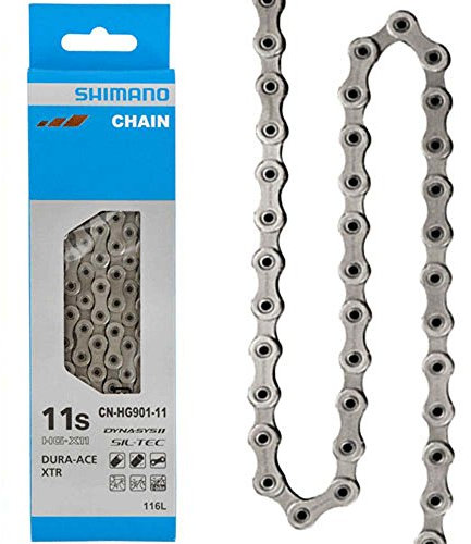 SHIMANO Kette HG901 11fach 116Gl. EVP XTR/Dura-Ace + SCHLAUCHFLICKEN