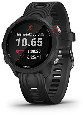 Garmin Forerunner 245 Music, GPS Running Smartwatch with Music and Advanced Dynamics, Black (Renewed)