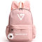 Seventeen Casual Rucksack Süße Hasenohren Schultaschen für S.COUPS JEONGHAN Joshua Jun Hoshi Wonwoo Woozi DK MINGYU THE8 SEUNGKWAN Camping Wanderrucksack Daypacks