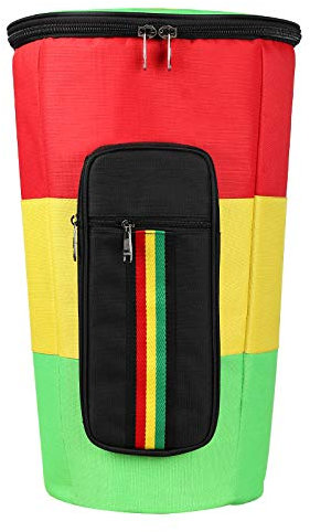 HOMDREAM Djembe Aufbewahrungstasche Bunter Djembe Afrikanischer Trommel-Gig-Taschen-Kasten Für Musikliebhaber-Geschenke,12inch