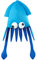 Auffälliger Kraken-Hut für Männer & Frauen/Blau/Ausgefallene Fischmütze für Erwachsene mit Augen & Tentakeln/EIN Blickfang zu Fasching & Mottoparty