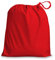 Drawstring Bags 15cm x 20cm RED*