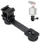 Hot Shoe Mount, Supporto Hot Shoe, 1/4 Hot Shoe Adapter, Adattatore Flash Slitta, con Supporto Flash Stabilizzatore Stabile e Resistente a 3 Assi per Fotocamere Sportive, Monitor, DSLR