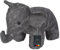 LILENO HOME Türstopper Tier als Elephant grau - hochwertiger Kinderzimmer Türstopper als Boden Tür Stopper Sack - Tiere Stoff Türstopper Boden als Türstopper Sack mit Sandfüllung