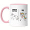 Hey!Print Andere Mütter Du Tasse Rosa beste Mutter Mama der Welt Geschenk Einhorn Lustig Geburtstag Muttertag Sohn Tochter