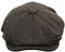 TruClothing.com Herren Mütze Tweed Design Stil Kariert Preis Angebot Dunkelbraun S