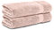 Komfortec 2er Handtücher 50x100 cm Set aus 100% Baumwolle, Frottee, Weich, Rosa