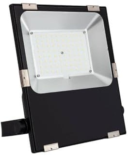 LEDKIA LIGHTING LED-Flutlichtstrahler Led Strahler Außen Gartenstrahler 60W 120 lm/W IP65 HE Slim PRO Dimmbar TRIAC Optik 30º-60º-90º-120º Neutralweiß 4000K