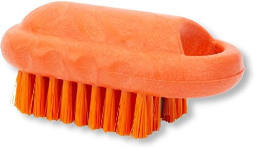 Carlisle FoodService Products Hand and Nail Brush, Orange