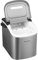 Panana Ice Maker Machine for Home, Self-Cleaning Function Ice Maker, 9 Ice Cubes in 6 Minutes. Low Noise Operation Ice Cube Maker with Handle for Offices, Bars, Apartments, Silver