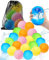 SOPPYCID Wiederverwendbare Magnetische Wasserballons, Wasserbombe Selbstdichtend Schnellfüllung, Sommerspielzeug, Outdoor-Wasserspielzeug, Outdoor-Aktivitäten Wasserkämpfe, Sommerparty 20 STK