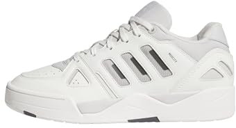 adidas Herren Midcity Low Shoes Basketball-Schuhe, core White/Grey one/Grey strata, 42 2/3 EU