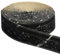 Jodimitty Bordüre Selbstklebend Schwarz 10m x 8cm x 4mm Wasserdicht Wandbordüre TapetenBordüre Anti-Kollisions Fliesen Bordüre Roll Border Trims für Ecken Linien Decken Dekoration