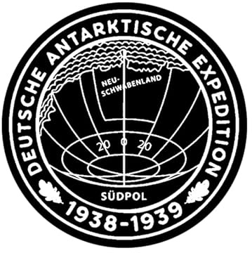 Sammys Shirt Store Deutsche Antarktische Expedition Neuschwabenland Aufnäher 8 cm