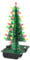 DONGKER Weihnachtsbaum-Lötset, CTR-30 DIY LED Weihnachtsbaum Kit, Elektronik Löt Bausatz Bunte Blinklicht Set zum Selber Löten für Weihnachten, Geschenk, Dekoration
