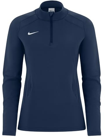 Nike Girl's Training 1/4 Zip Midlayer Hooded Sweatshirt