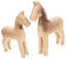 Warmhm 1 Satz Tierornamente Aus Holz Holztiere Cartoon Geschnitzte Tierfigur Deko-zebrafigur Aus Holz Tierdekoration Tischfigur Zebra Aus Holz Geschnitzte Zebrafigur Tierstatue Hölzern