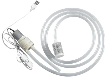 FytStycale Pompa di Sifone Elettrico per Trasferire Birra E Vino, Include Il Tubo, 1.5 M di Tubo