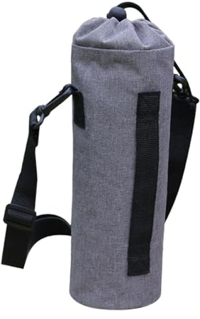 perfk Water Bottle Carrier Bag Insulated Water Bottle Sleeve Holder Portable for Walking, 10cmx35cm