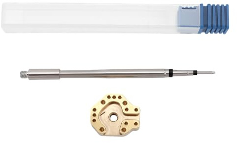 Garosa Adattatore per Riscaldamento C245 con Punta per Saldatore a Joystick con Struttura in Rame per Stazione Pinecil JBC T245 Compatibile con il Controller Elite V1 V2 S NS Switch Pro
