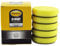 FARECLA GMC312 G.MOP Yellow Advanced Applicator Range Head Sponge Foam Pack of 5, Includes a Hook'N'Loop System, Designed for Scratch Swirl Removal. Rugged construction for long lifespan