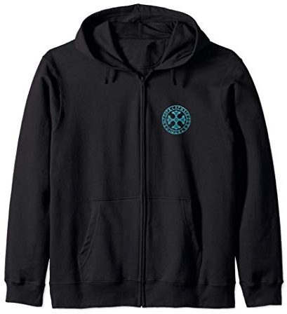 Thors Hammer Runenkreis Wikinger Symbol Nordisch Keltisch Kapuzenjacke