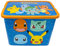 Stor Pokemon Storage Box Container with Click Lock Lid, For Kids, Bedroom, Playroom, Toys, BPA Free (23 Litre)