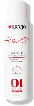 I Love Igel 2Gentle Shampoo für lockiges Haar mit Argan-, Macadamia- und Jojoba-Ölen, Keratin und Kollagen, sanftes Shampoo, feuchtigkeitsspendend und pflegend, Volumenwirkung, Travel Size 100 ml