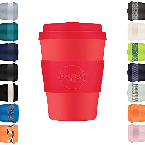 Ecoffee Cup 350ml (12oz) Gobelet Réutilisable – À Base de Plantes, Sans BPA, Léger, Compatible Lave-Vaisselle & Micro-ondes – Meridian Gate