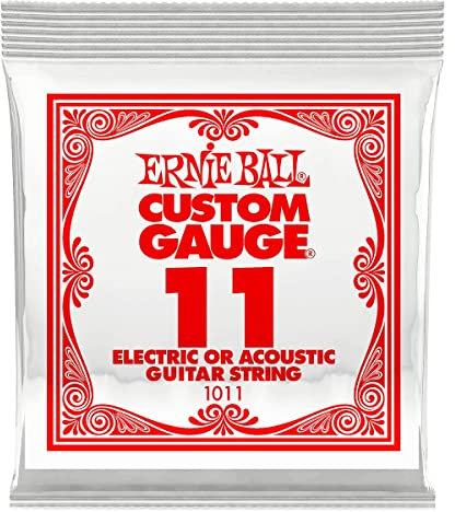 Ernie Ball Calibre liso 11 juego de 6